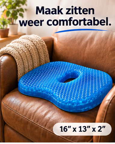 Verlos jezelf van stuitpijn en zit urenlang comfortabel met MediGel